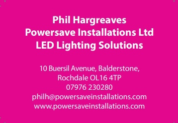 Powersave Installations Ltd. Phil Hargreaves